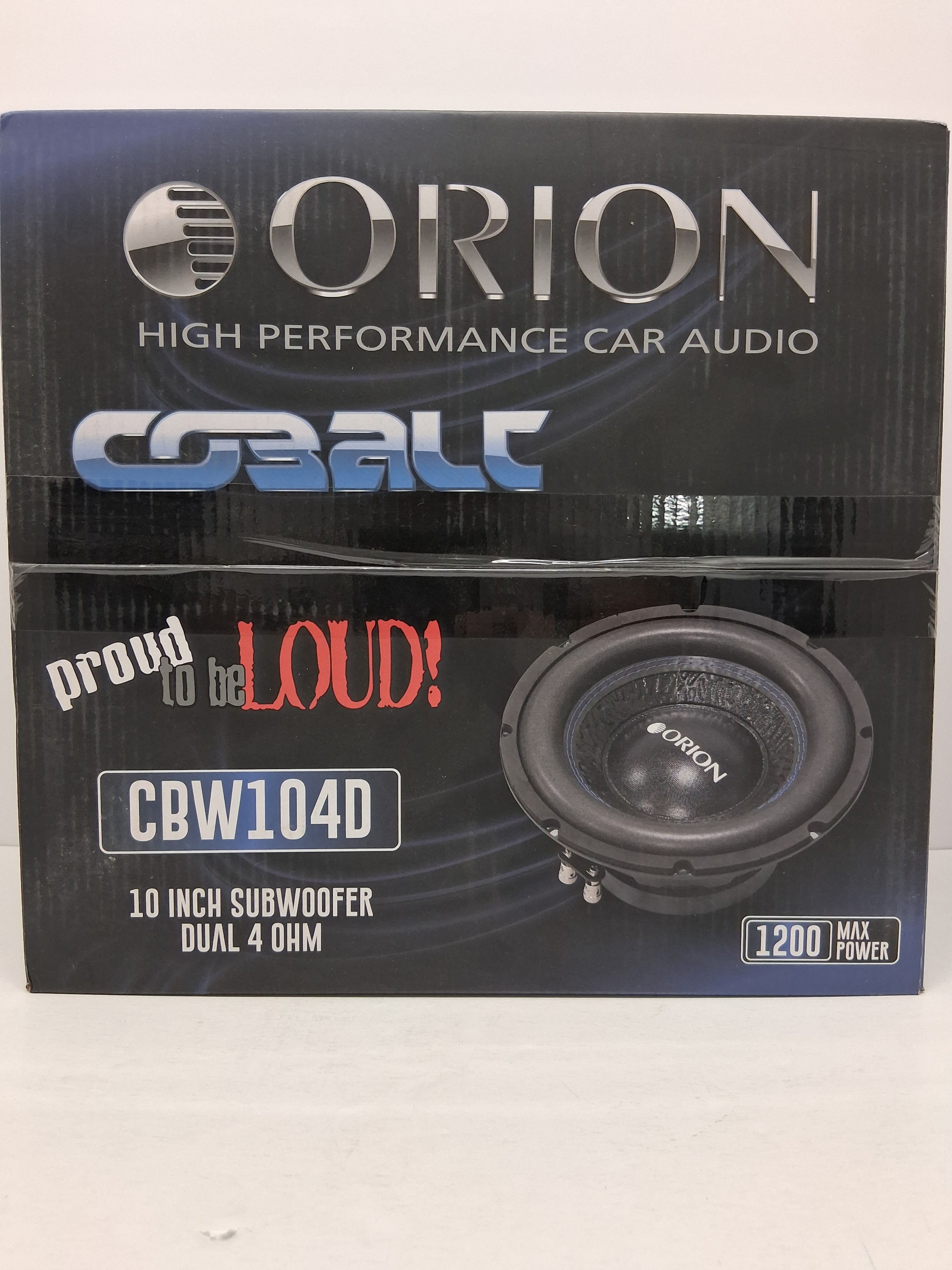Orion Cobalt CBW 104D 10" Subwoofer