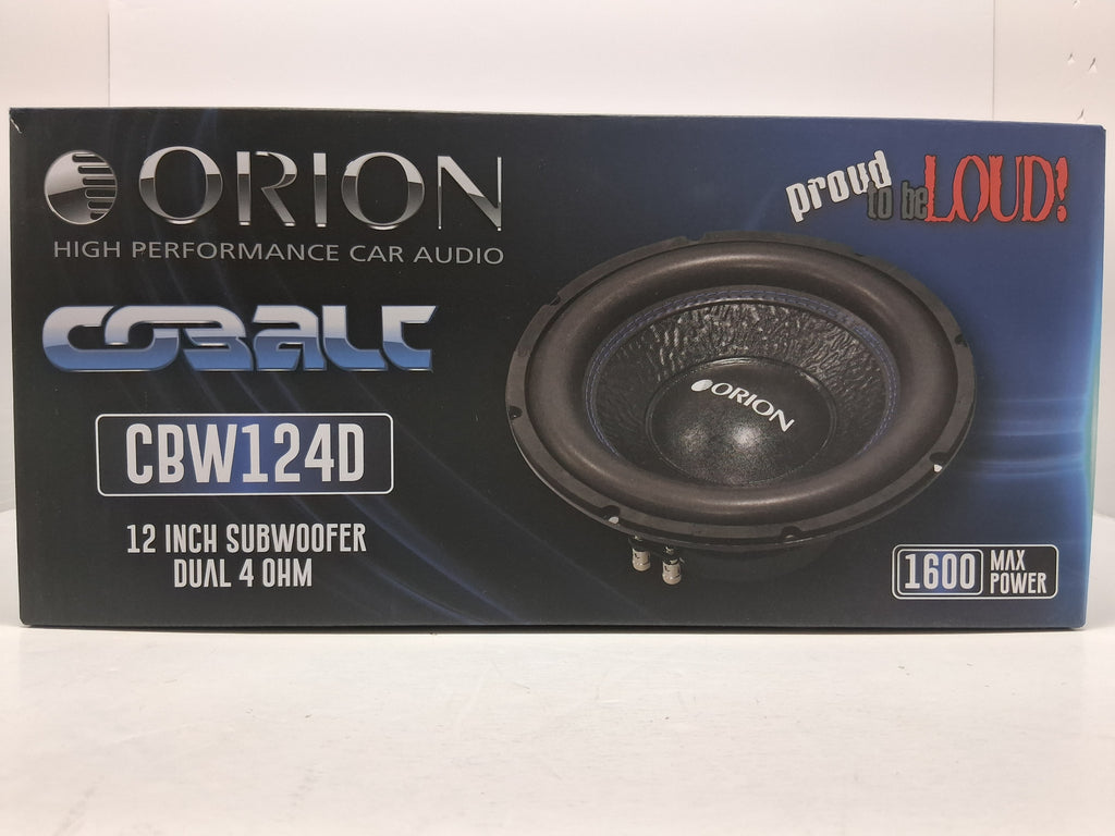 Orion Cobalt CBW 124D 12" Subwoofer