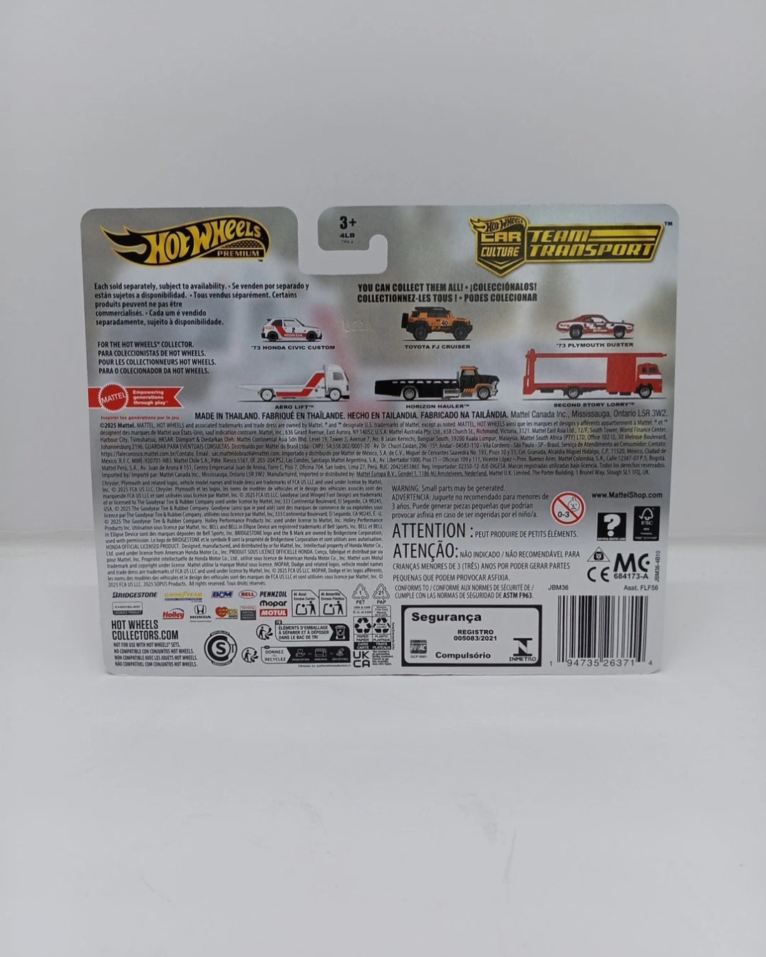 Hot Wheels Premium Toyota Soarer w/ Hauler Car Culture Team 2025 JBM32