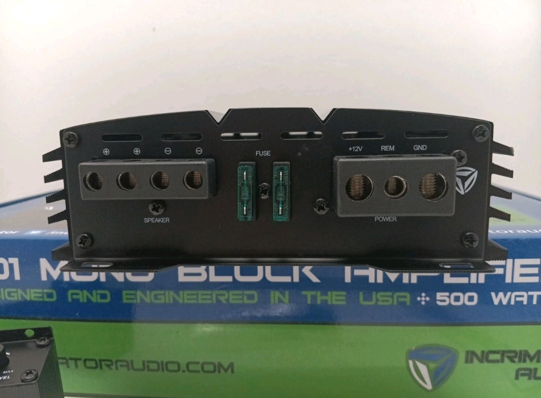 Incriminator Audio I501 Mono Block Amplifier