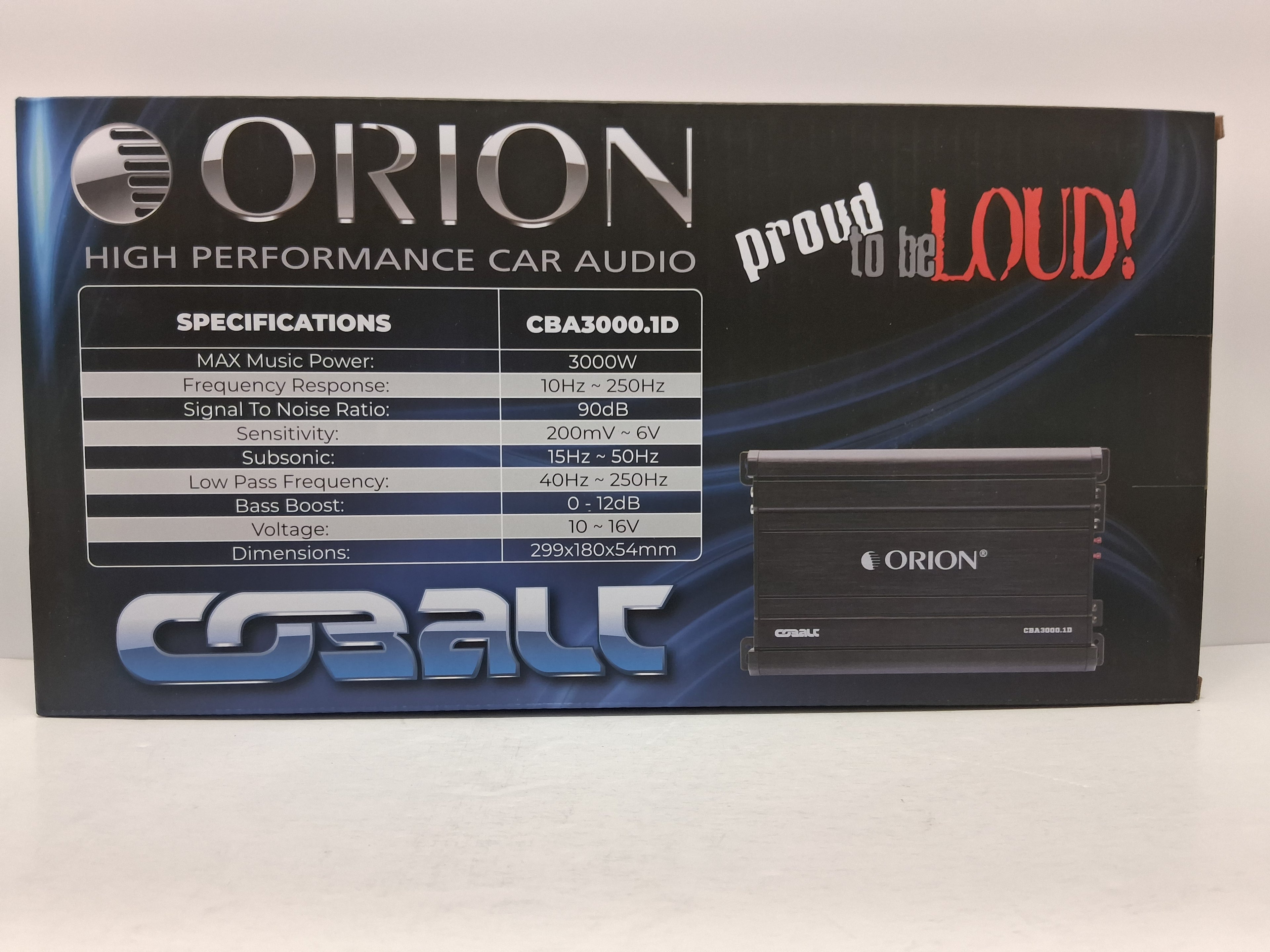Orion CBA 3000.1D Mono Amplifier