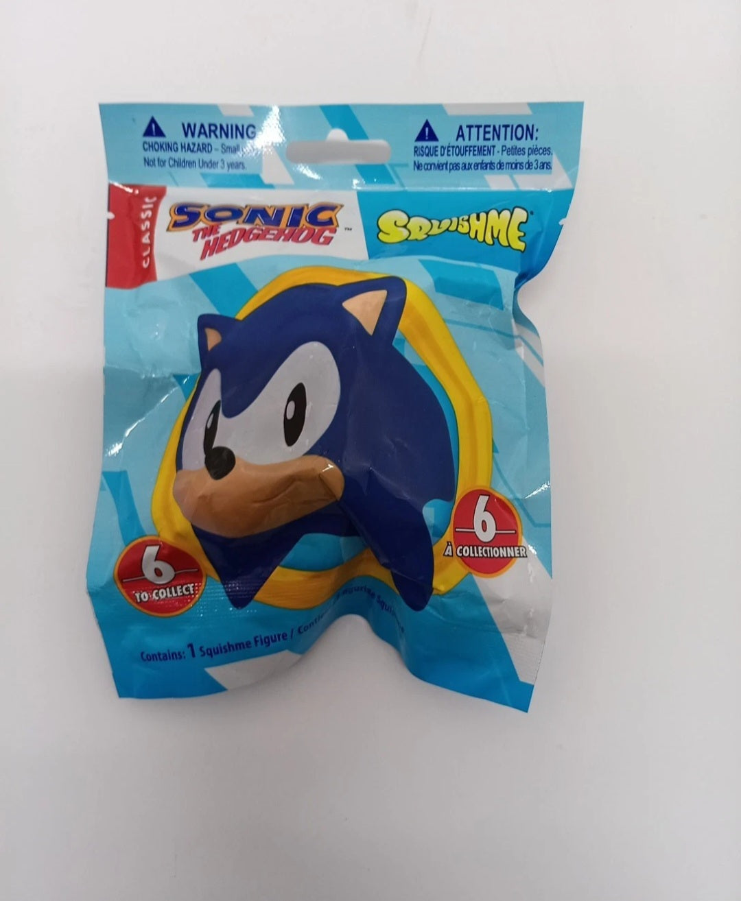 Squishme Plush Sonic The Hedgehog