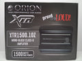 Orion Xtr1500.1dz XTR Amplifier D Class 1 Ohm 6000w Car Audio Amp