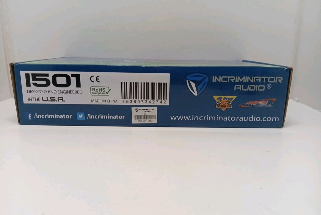 Incriminator Audio I501 Mono Block Amplifier