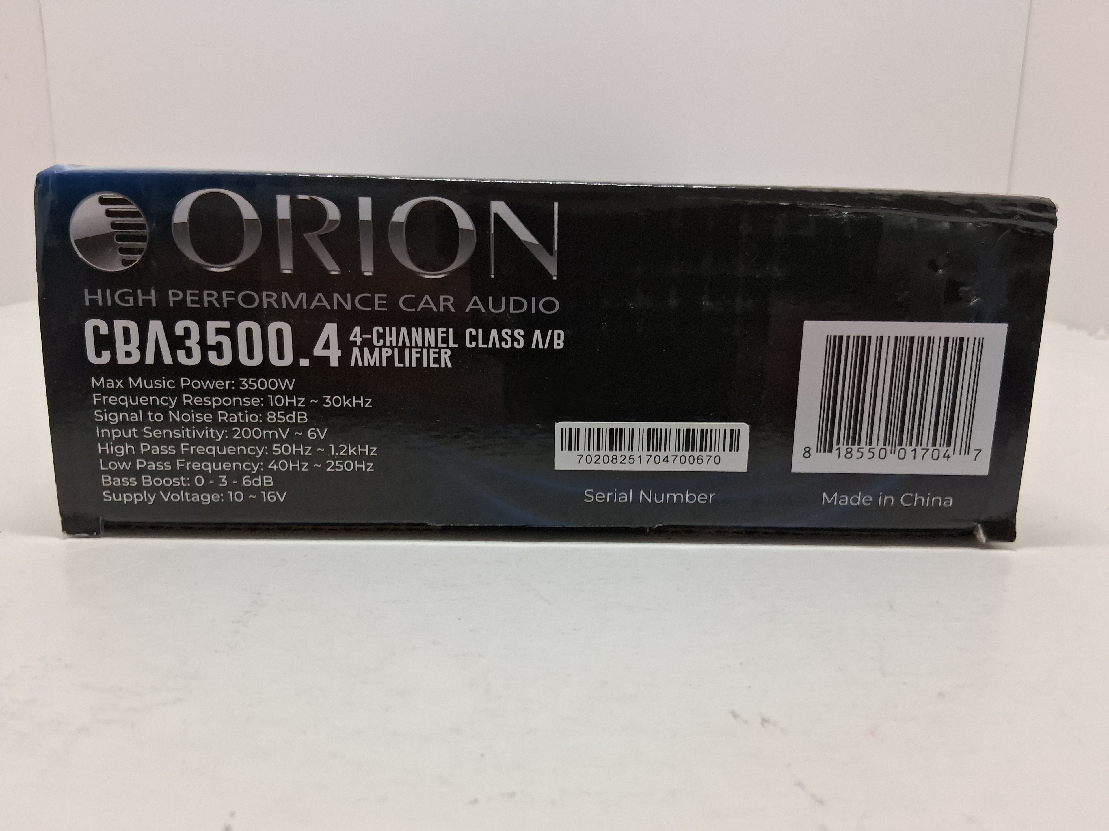 Orion Cobalt CBA 3500.4 Amplifier