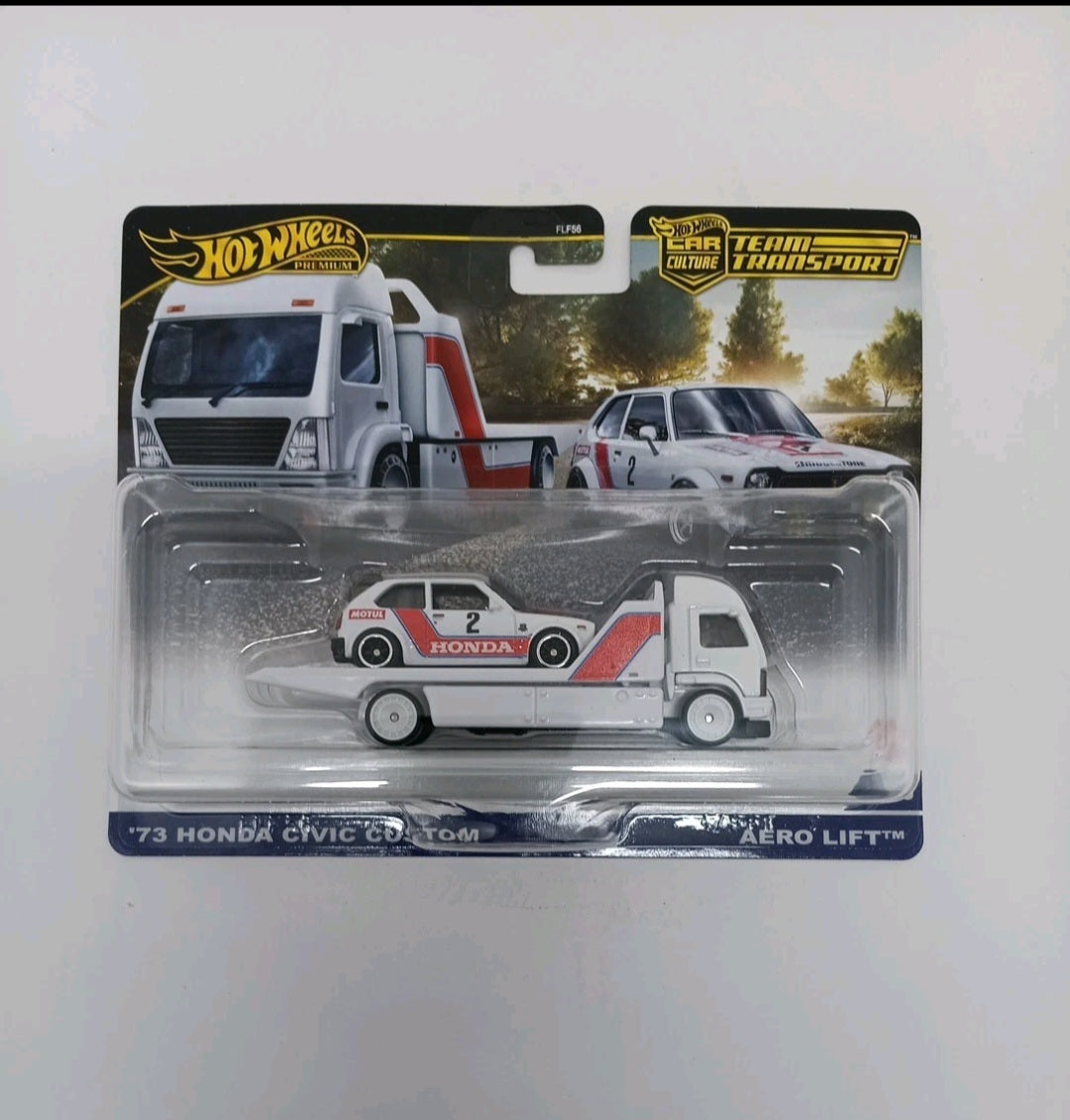 Hot Wheels Premium Toyota Soarer w/ Hauler Car Culture Team 2025 JBM32