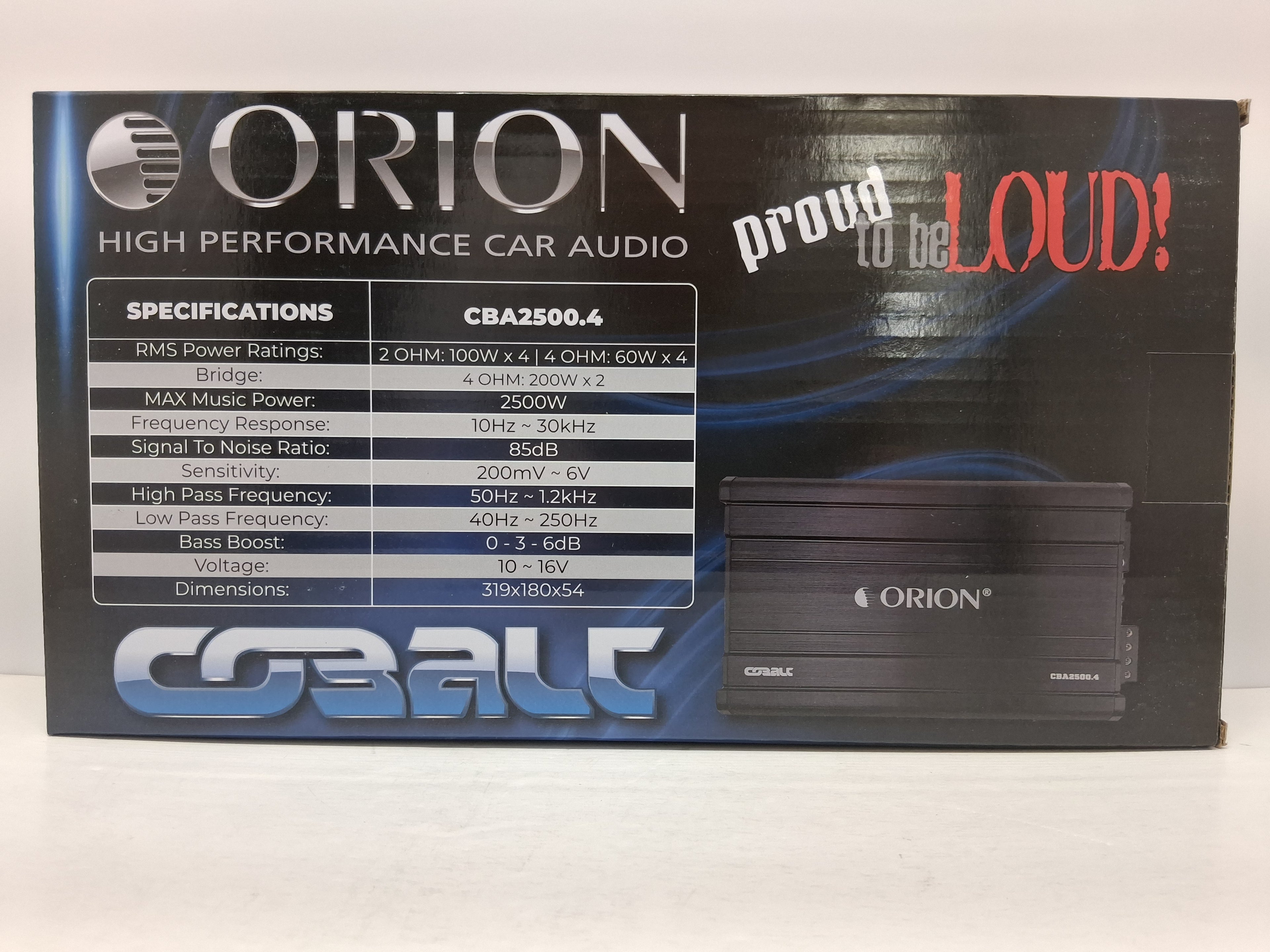 Orion Cba 2500.4 Amplifier