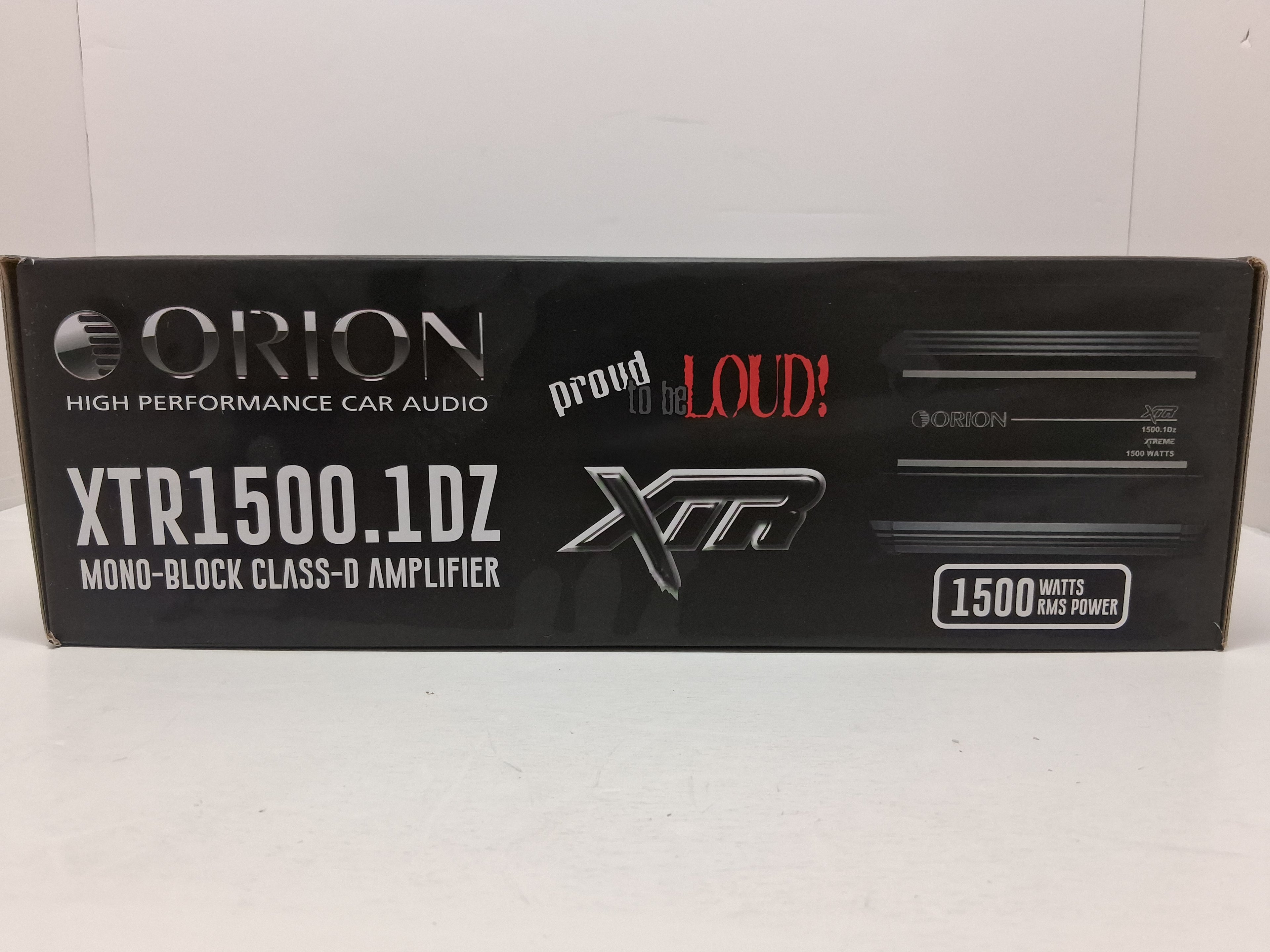 Orion Xtr1500.1dz XTR Amplifier D Class 1 Ohm 6000w Car Audio Amp
