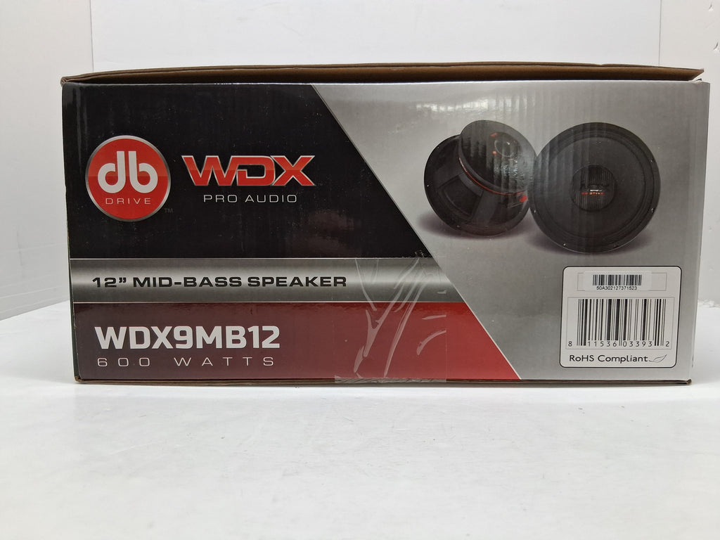 DB Drive WDX9MB12 12" pro midbass driver
