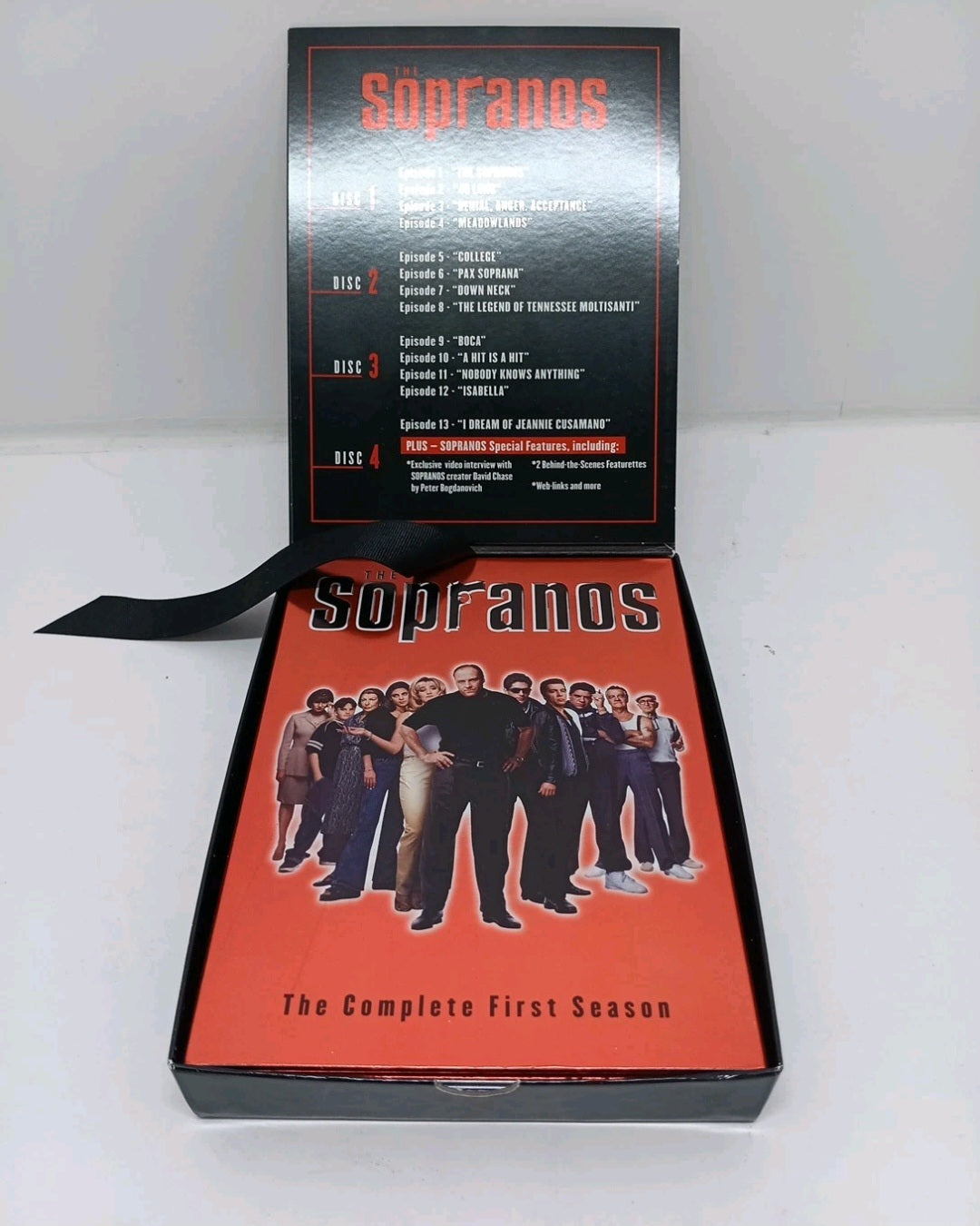 The Sopranos Complete 1st Season 4 Disc Box Set DVD