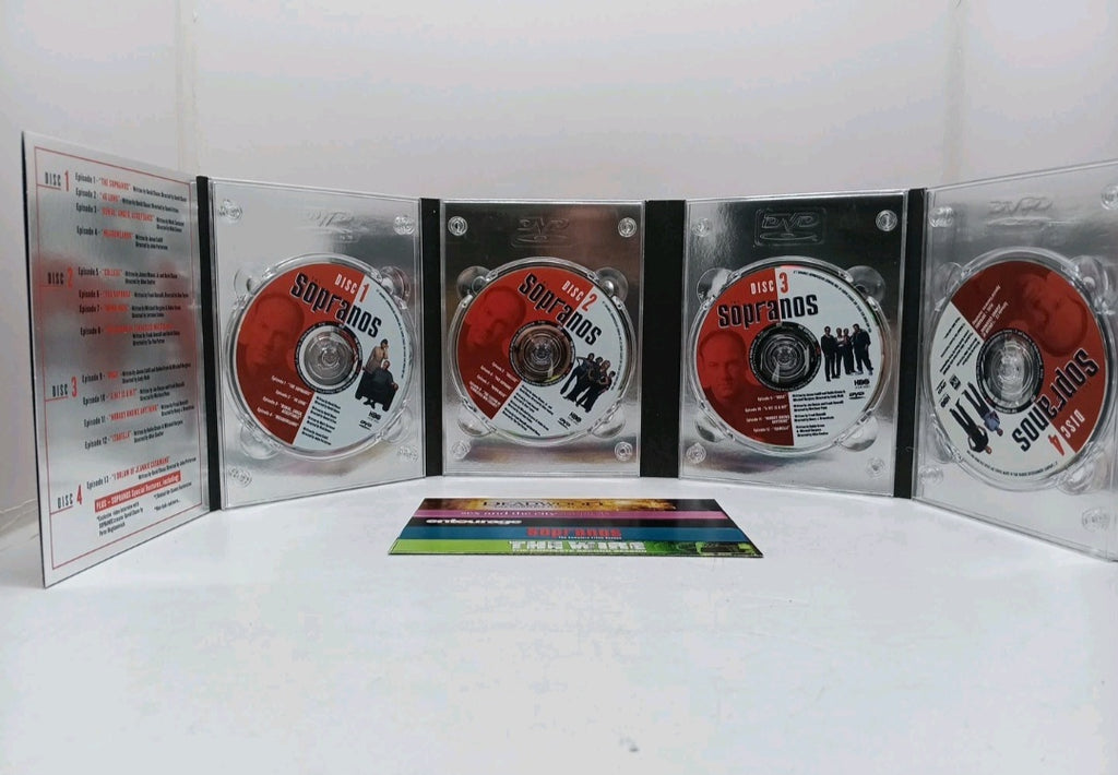 The Sopranos Complete 1st Season 4 Disc Box Set DVD