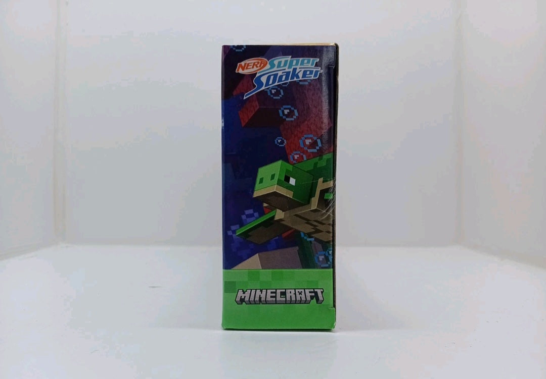 Perfect Minecraft Turtle Super Water Blaster Brand New Sealed