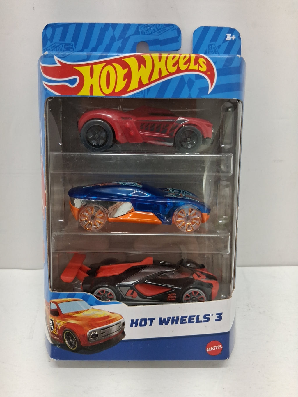 Hot Wheels 3 3 Car Pack New Sealed