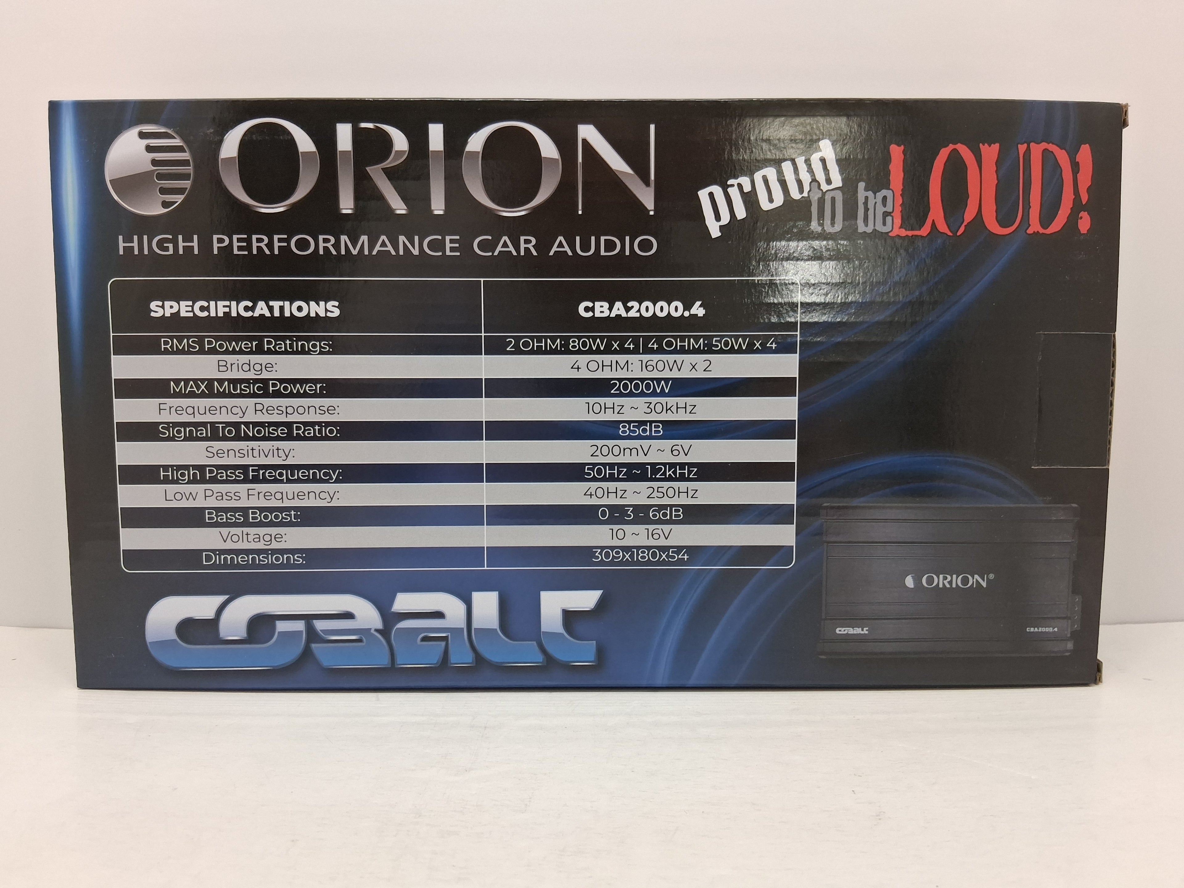 Orion Cobalt 2000.4 Amplifier Brand New
