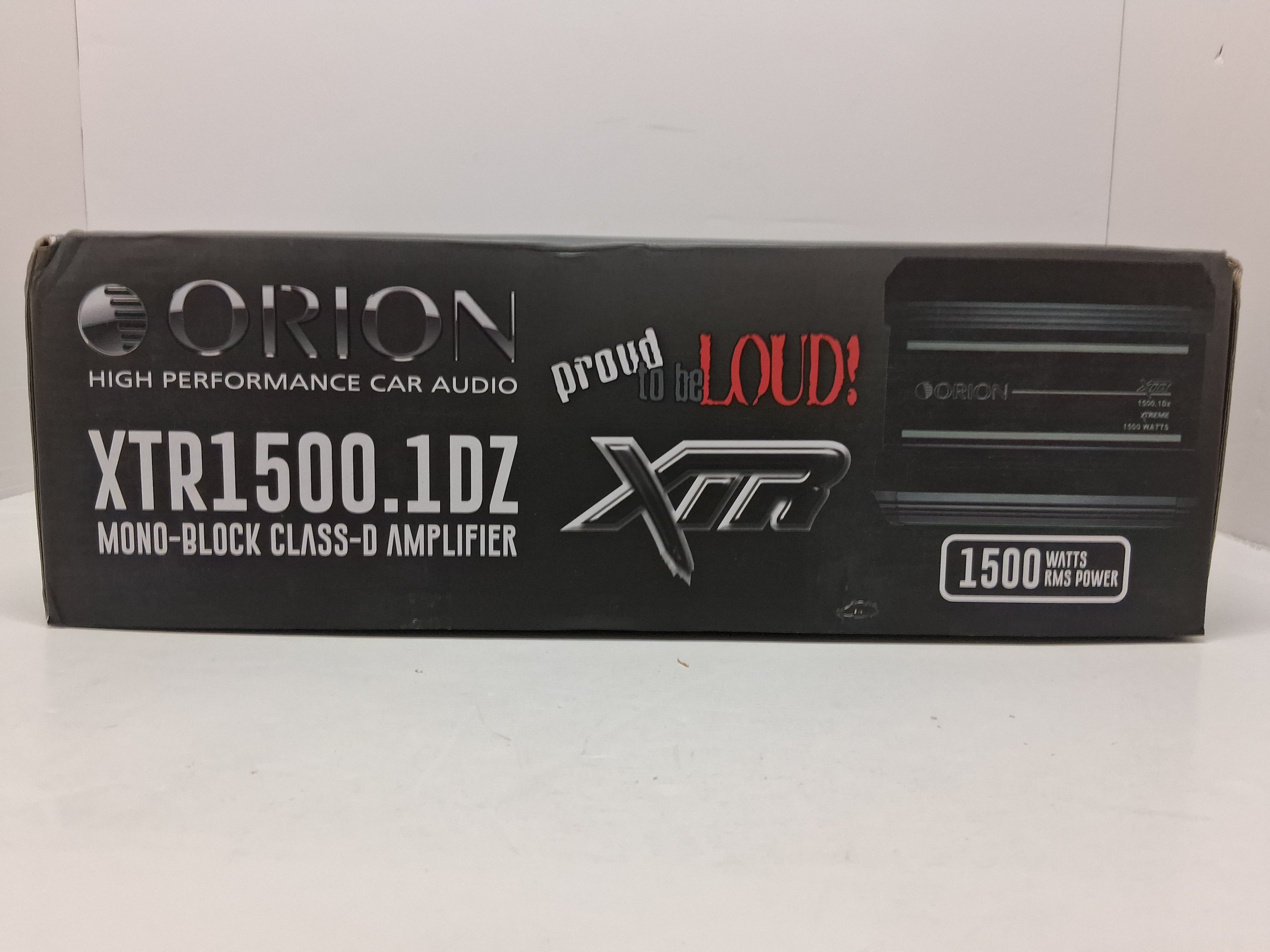 Orion Xtr1500.1dz XTR Amplifier D Class 1 Ohm 6000w Car Audio Amp