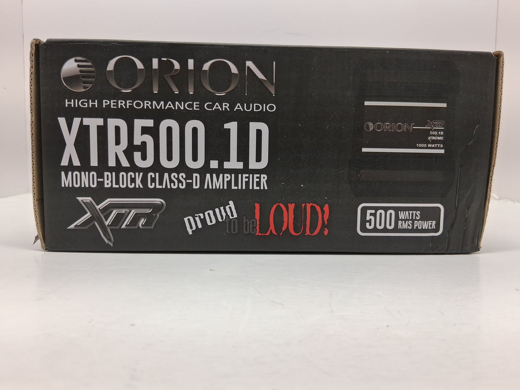 Orion XTR 500.1D Mono Amplifier
