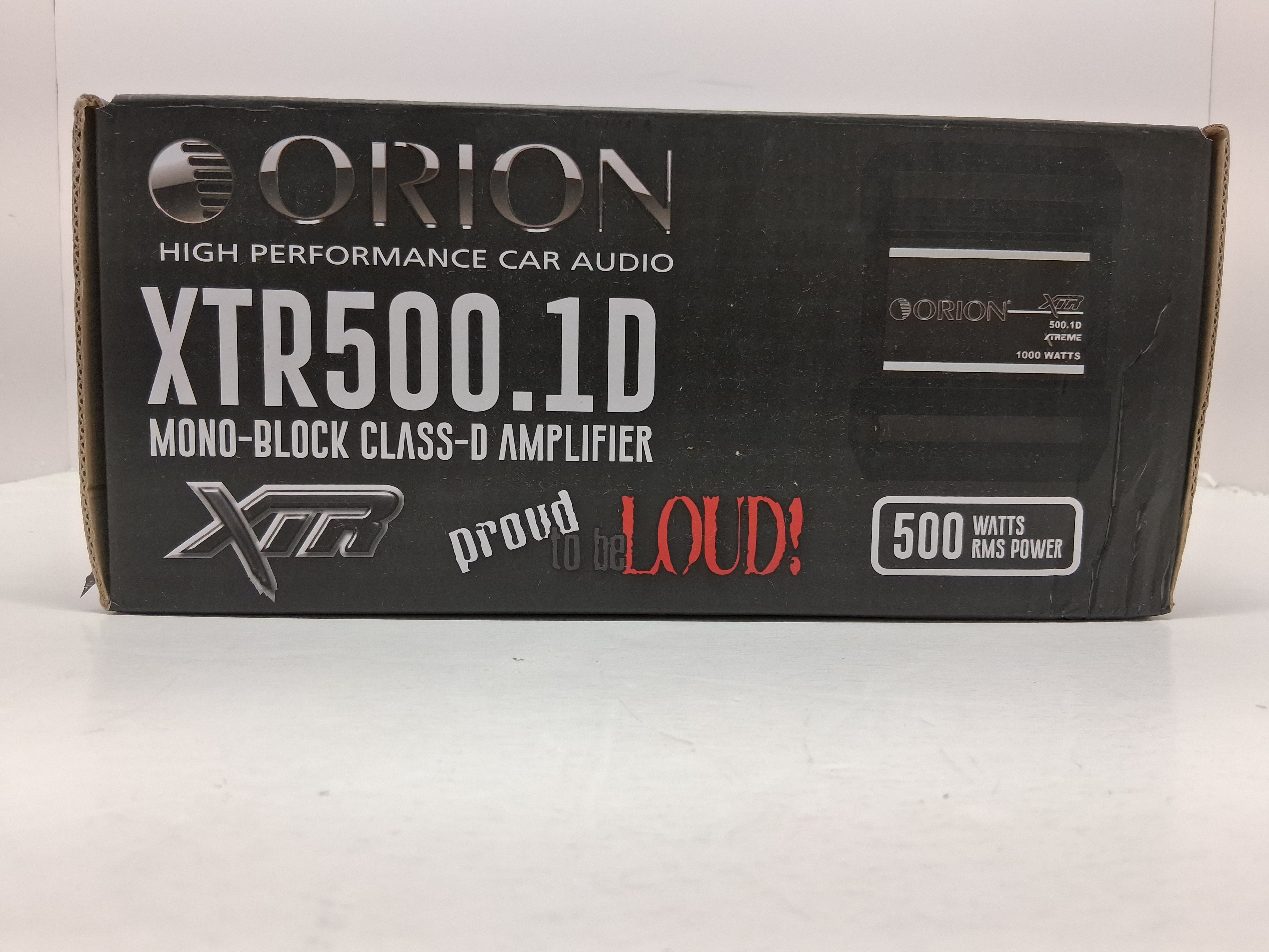Orion XTR 500.1D Mono Amplifier