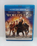The World's End Blu-ray DVD Combo Featuring Simon Pegg Nick Frost
