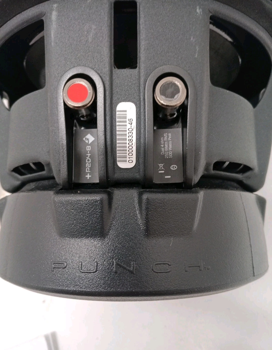 Rockford Fosgate Punch P2D48 1-Way 8in. Car Subwoofer