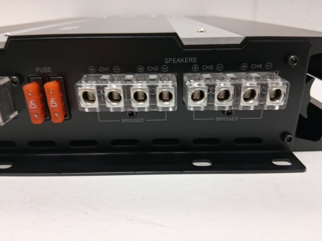 DC AUDIO 90.4 4-CHANNEL 130W X 4 RMS COMPONENT SPEAKERS TWEETERS AMPLIFIER NEW
