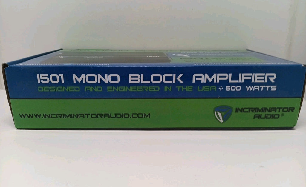 Incriminator Audio I501 Mono Block Amplifier