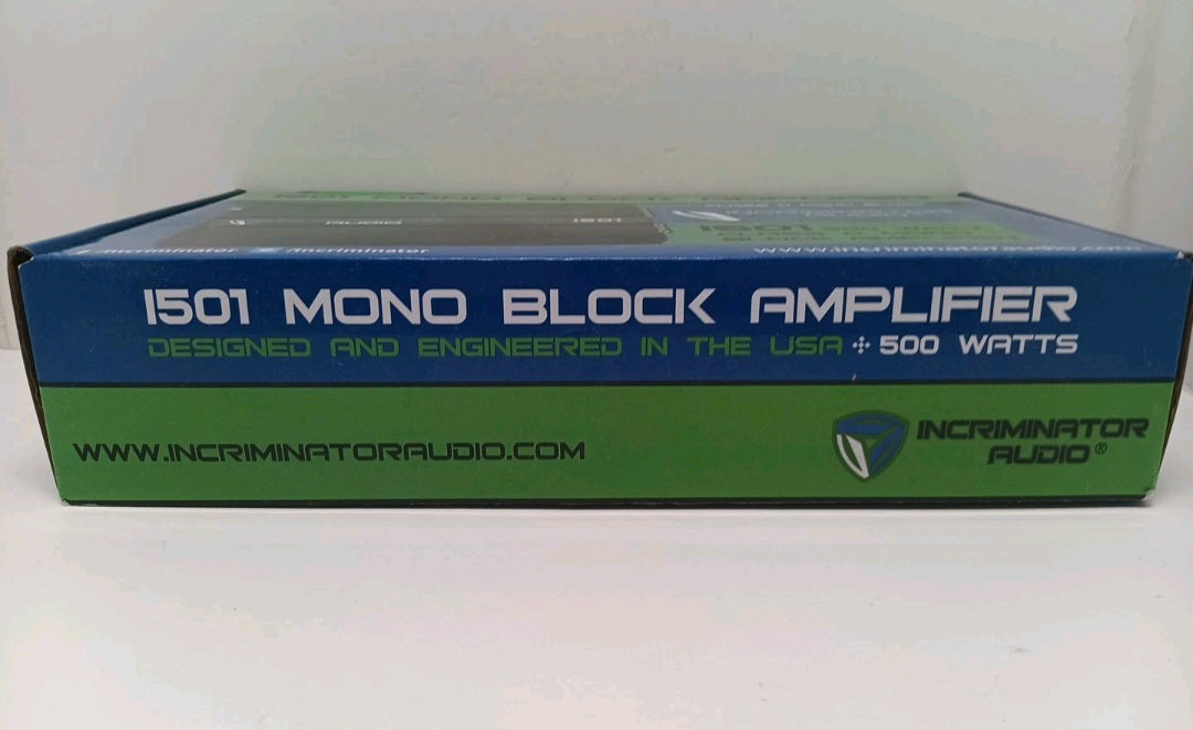 Incriminator Audio I501 Mono Block Amplifier