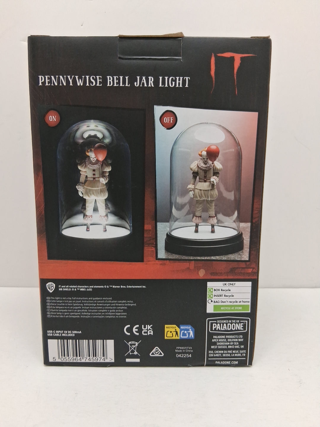 Pennywise the Clown Lamp