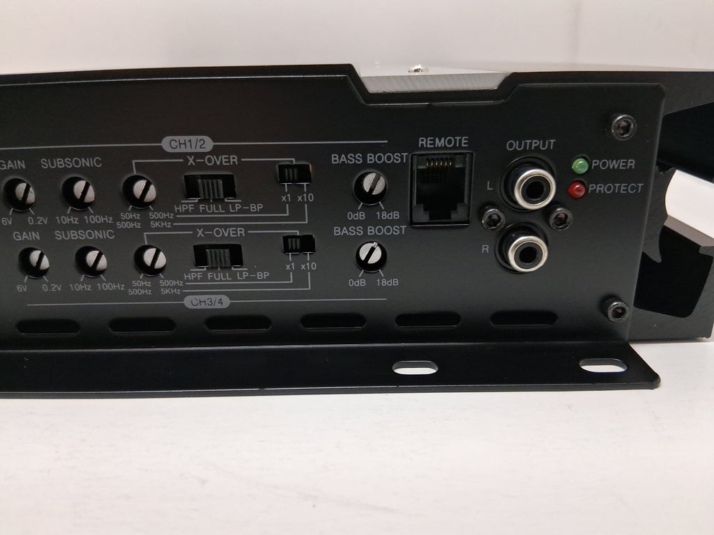 DC AUDIO 90.4 4-CHANNEL 130W X 4 RMS COMPONENT SPEAKERS TWEETERS AMPLIFIER NEW