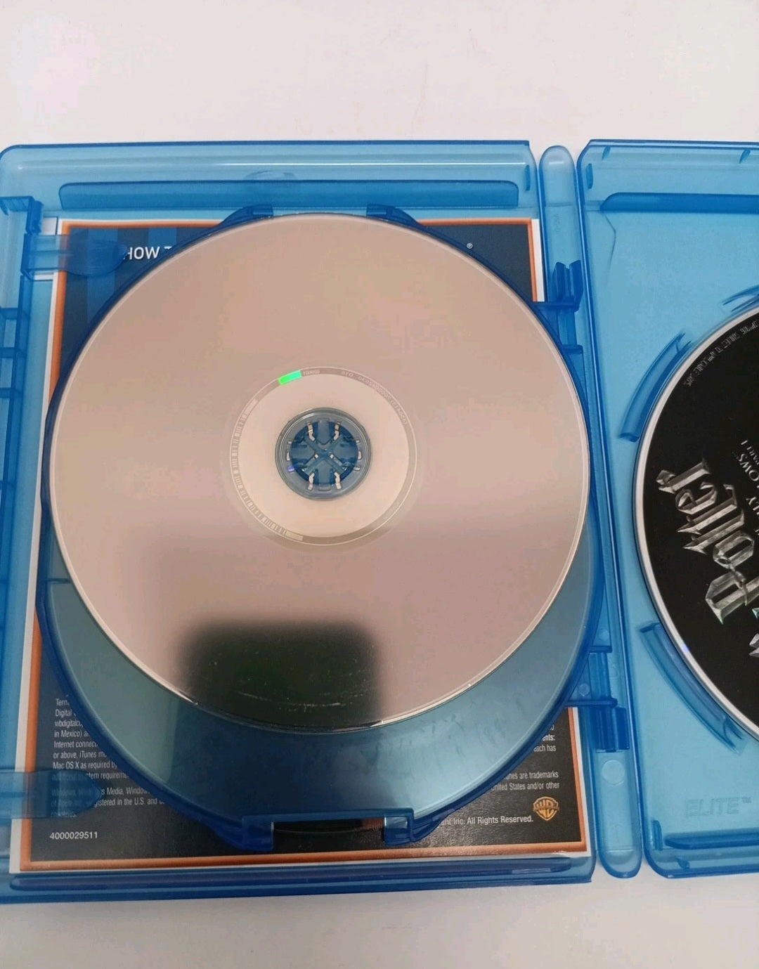 Harry Potter Deathly Hallows Part 1 Blu-ray With Extras