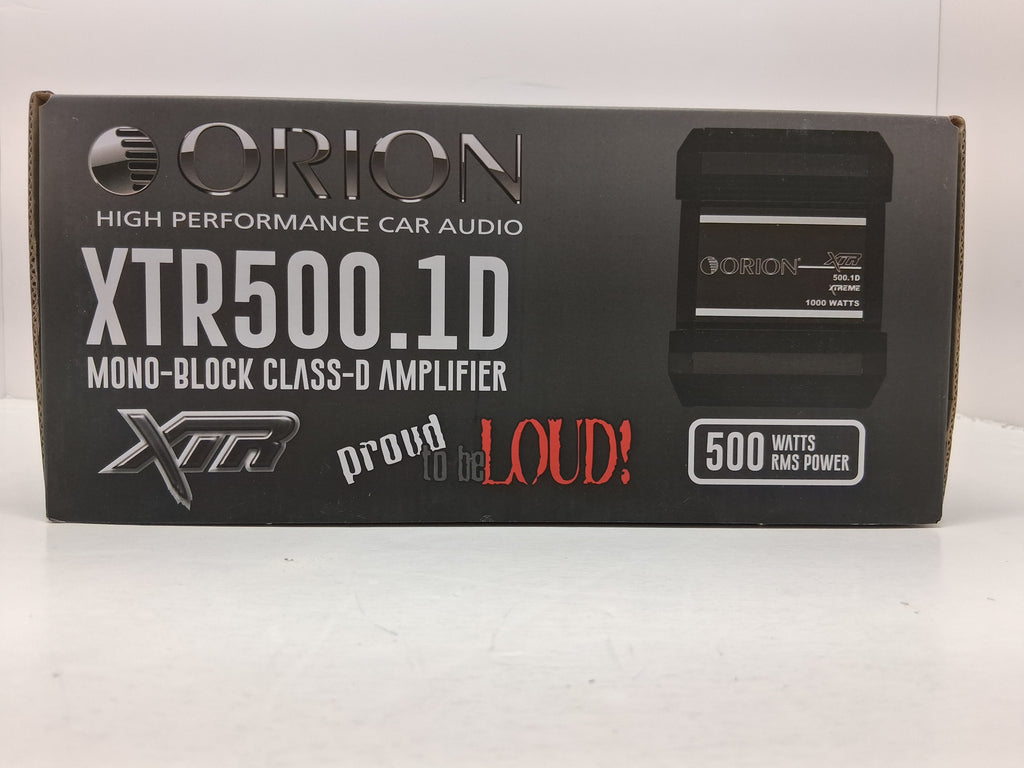 Orion XTR 500.1D Mono Amplifier