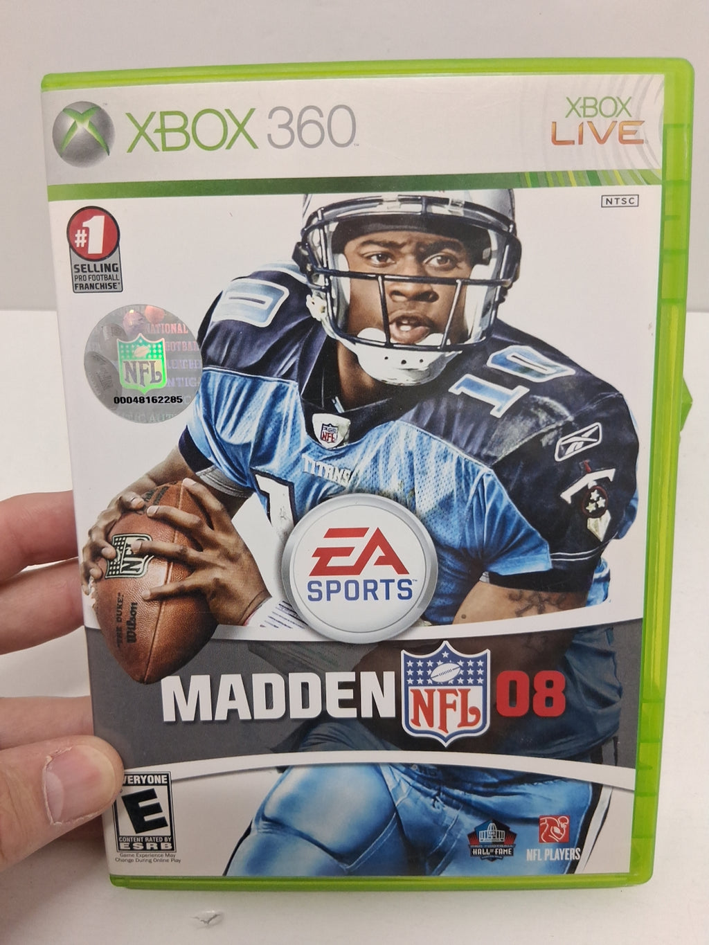 Xbox 360 Lot Of 5 Games, NFL MADDEN 08, 16, 25, Fifa 07 Soccer, The Biggest...