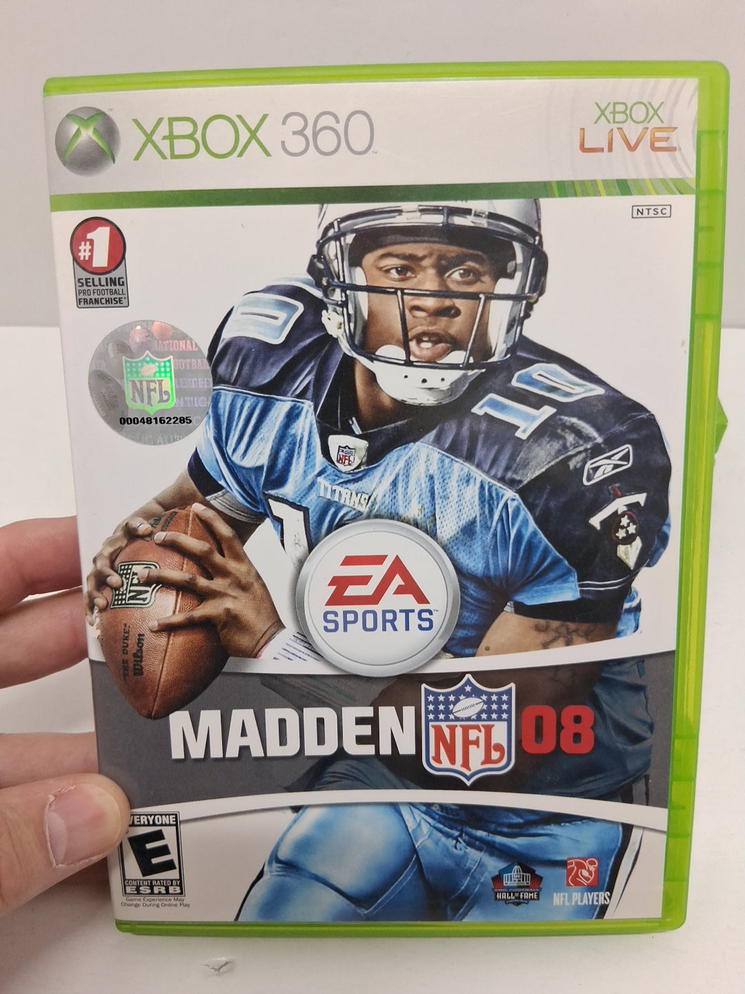 Xbox 360 Lot Of 5 Games, NFL MADDEN 08, 16, 25, Fifa 07 Soccer, The Biggest...