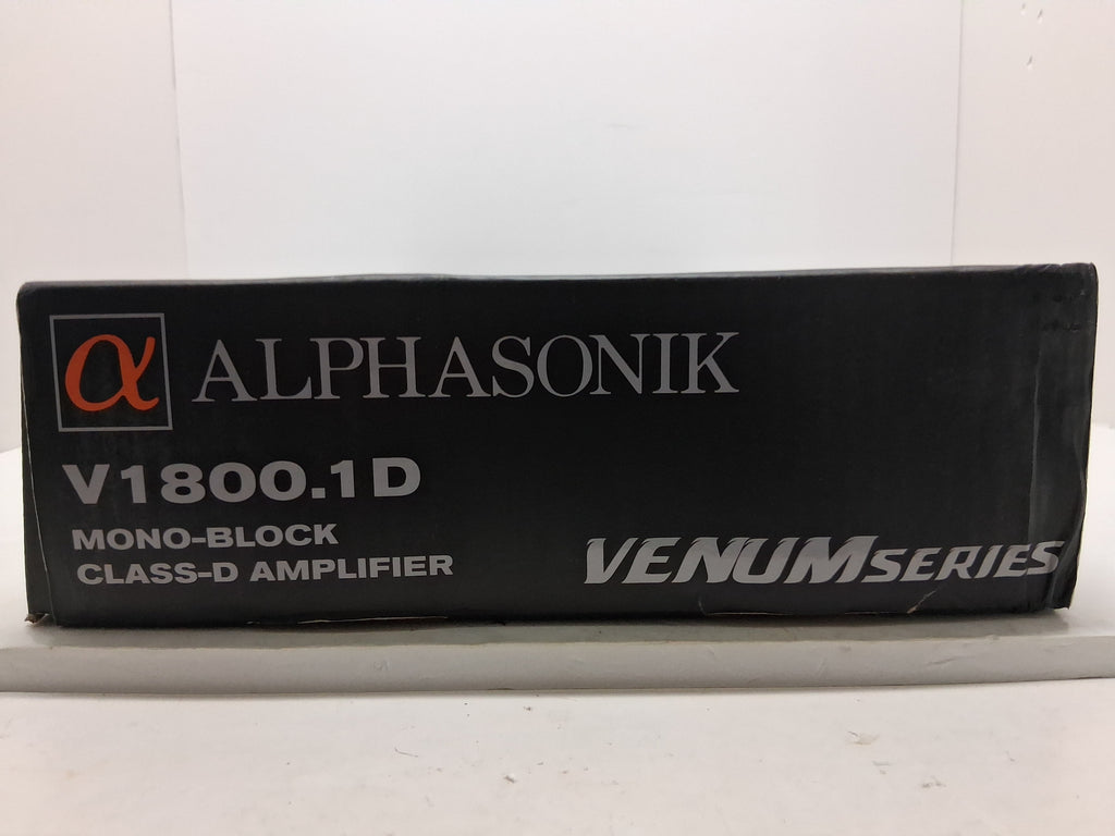 Alphasonik V1800.1D Venum Series Mono Car Audio Amplifier 3600W RMS V1800.1D