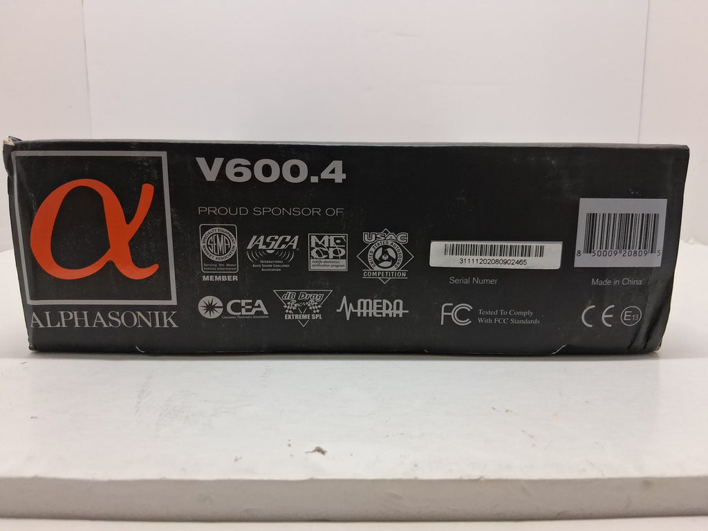 Alphasonik V600.4 Venum Amplifier