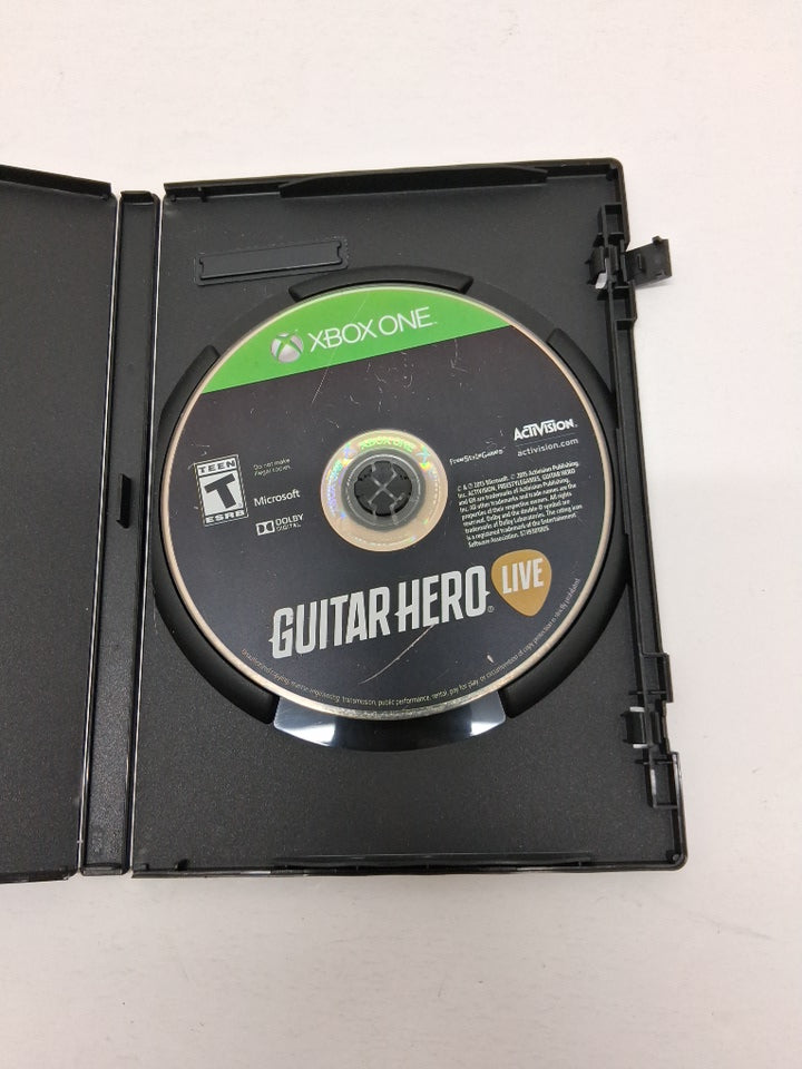 Xbox One Guitar Hero Live Disc Only Generic Case