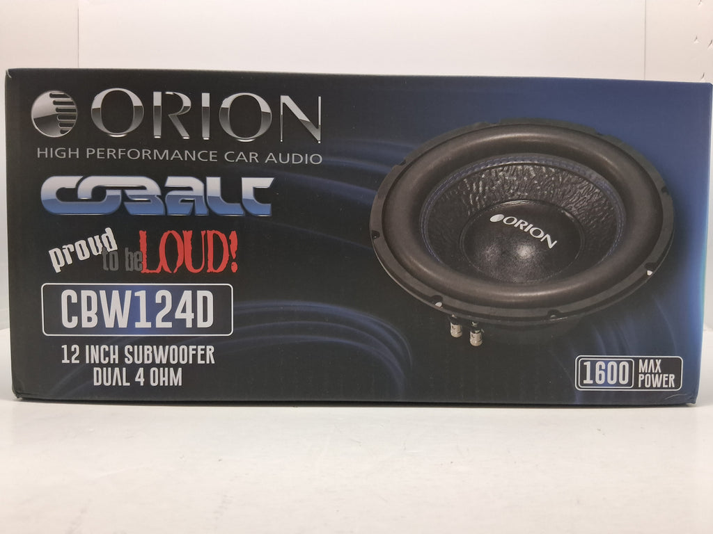 Orion Cobalt CBW 124D 12" Subwoofer