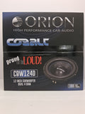 Orion Cobalt CBW 124D 12" Subwoofer