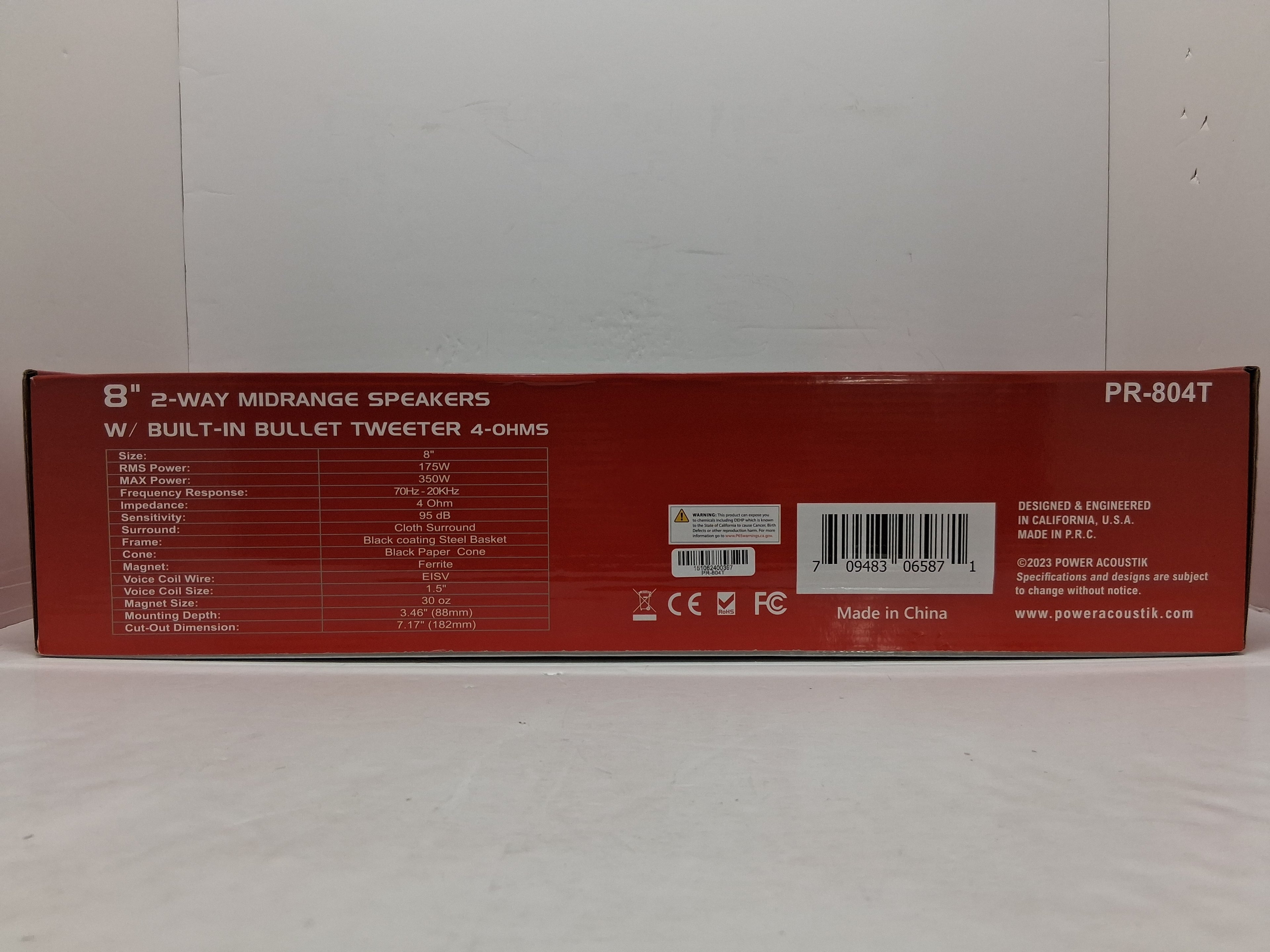 Power Acoustik PR-804T