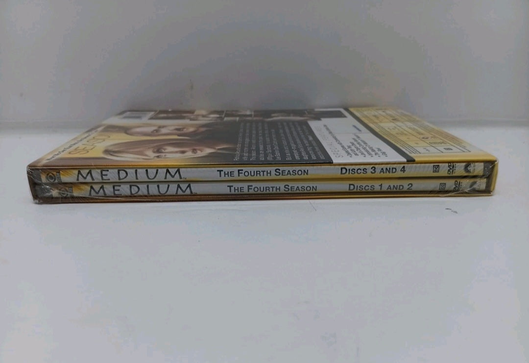 Medium Complete Season 4 4 Disc DVD Brand New Sealed