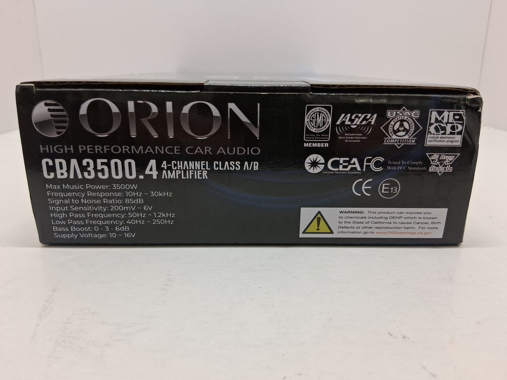 Orion Cobalt CBA 3500.4 Amplifier