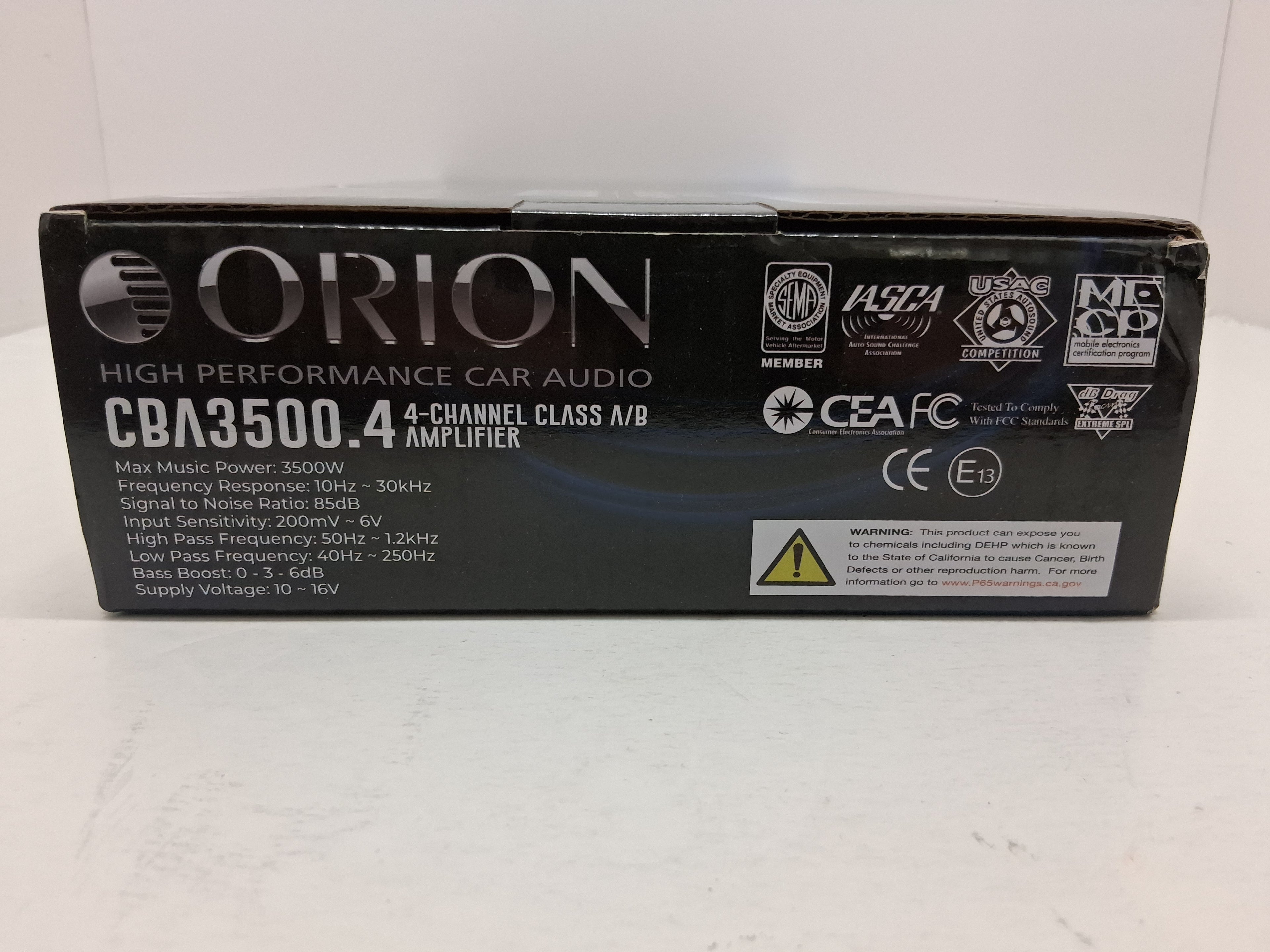 Orion Cobalt CBA 3500.4 Amplifier
