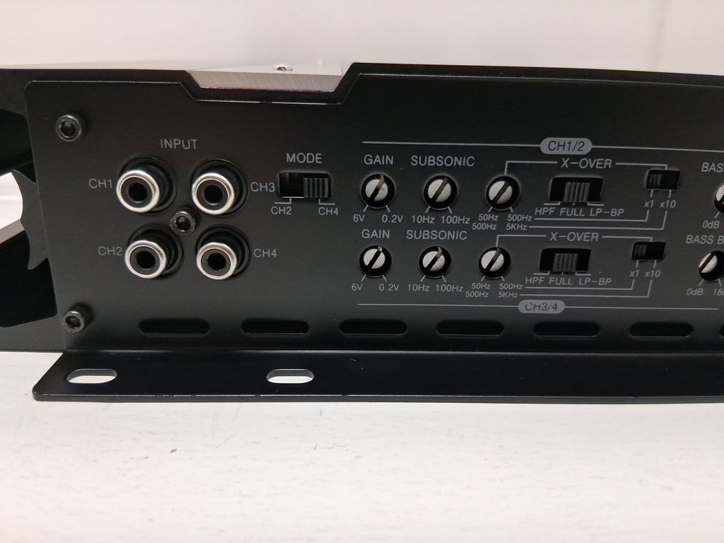 DC AUDIO 90.4 4-CHANNEL 130W X 4 RMS COMPONENT SPEAKERS TWEETERS AMPLIFIER NEW
