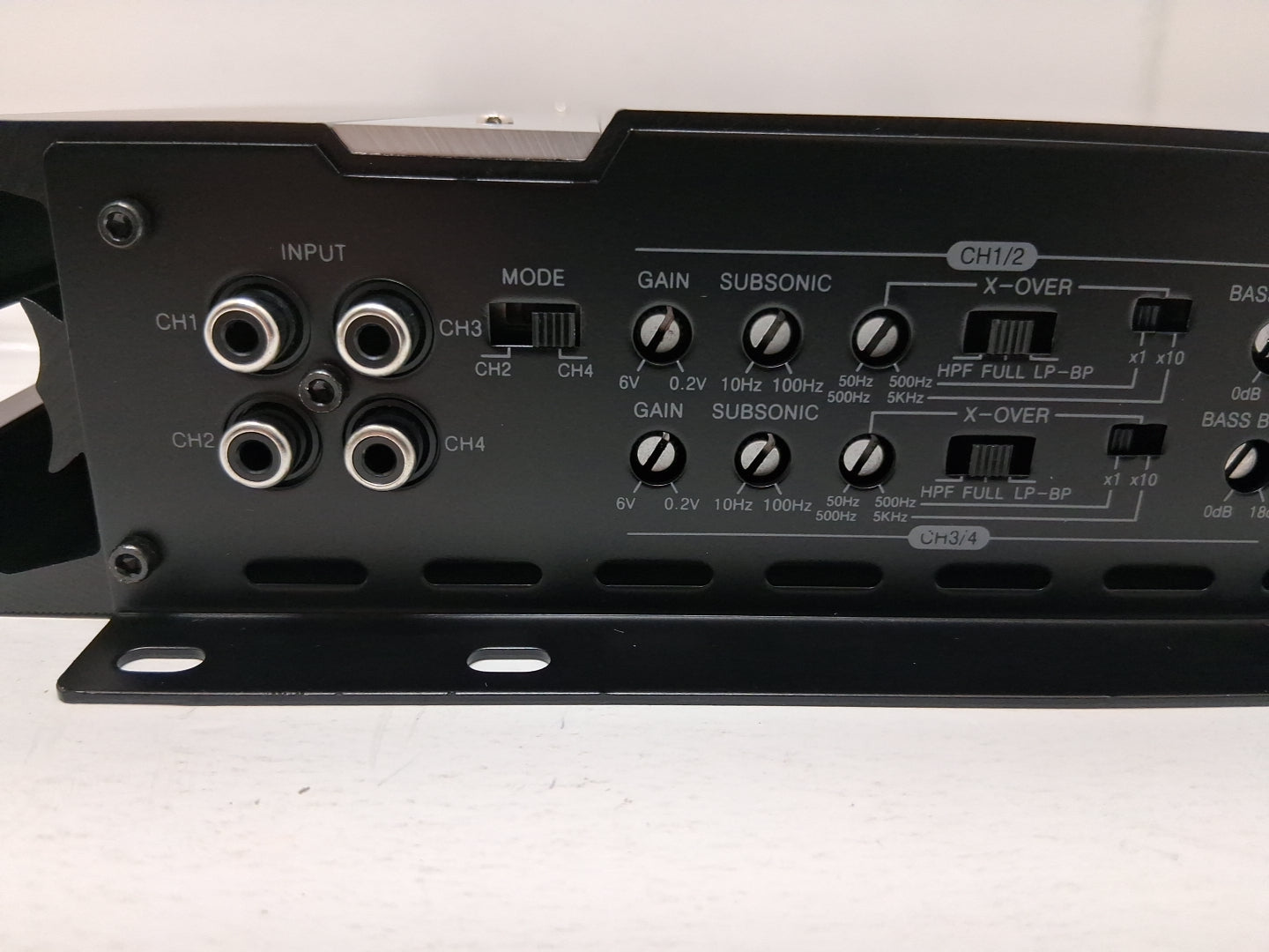 DC AUDIO 90.4 4-CHANNEL 130W X 4 RMS COMPONENT SPEAKERS TWEETERS AMPLIFIER NEW
