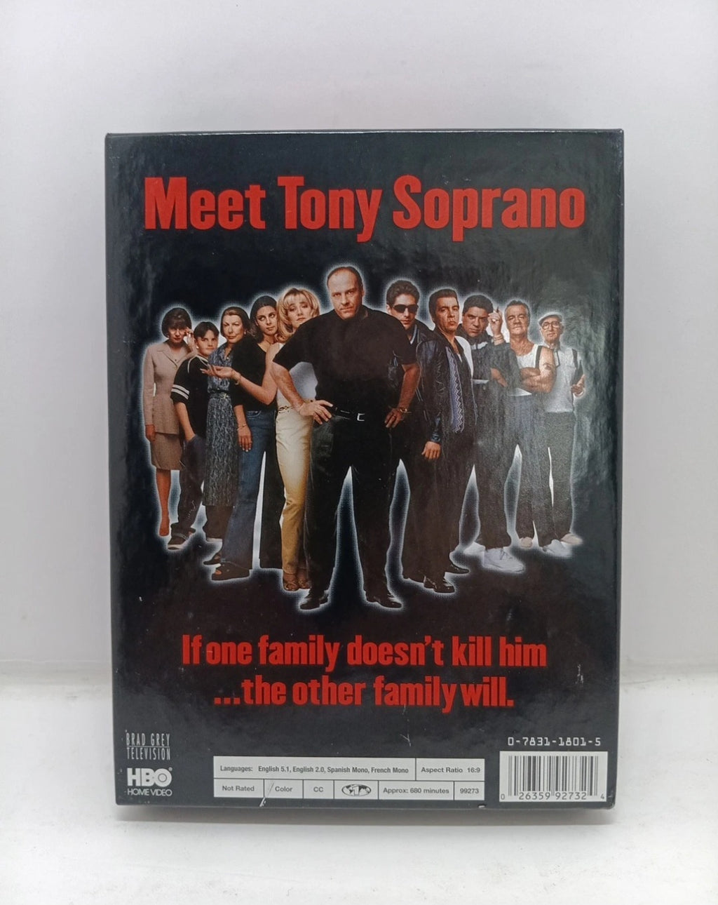 The Sopranos Complete 1st Season 4 Disc Box Set DVD
