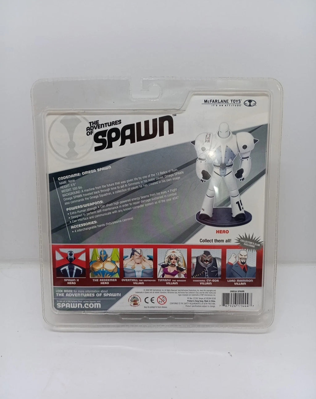 McFarlane Toys Spawn Series Mega OMEGA Spawn Action Figure HERO