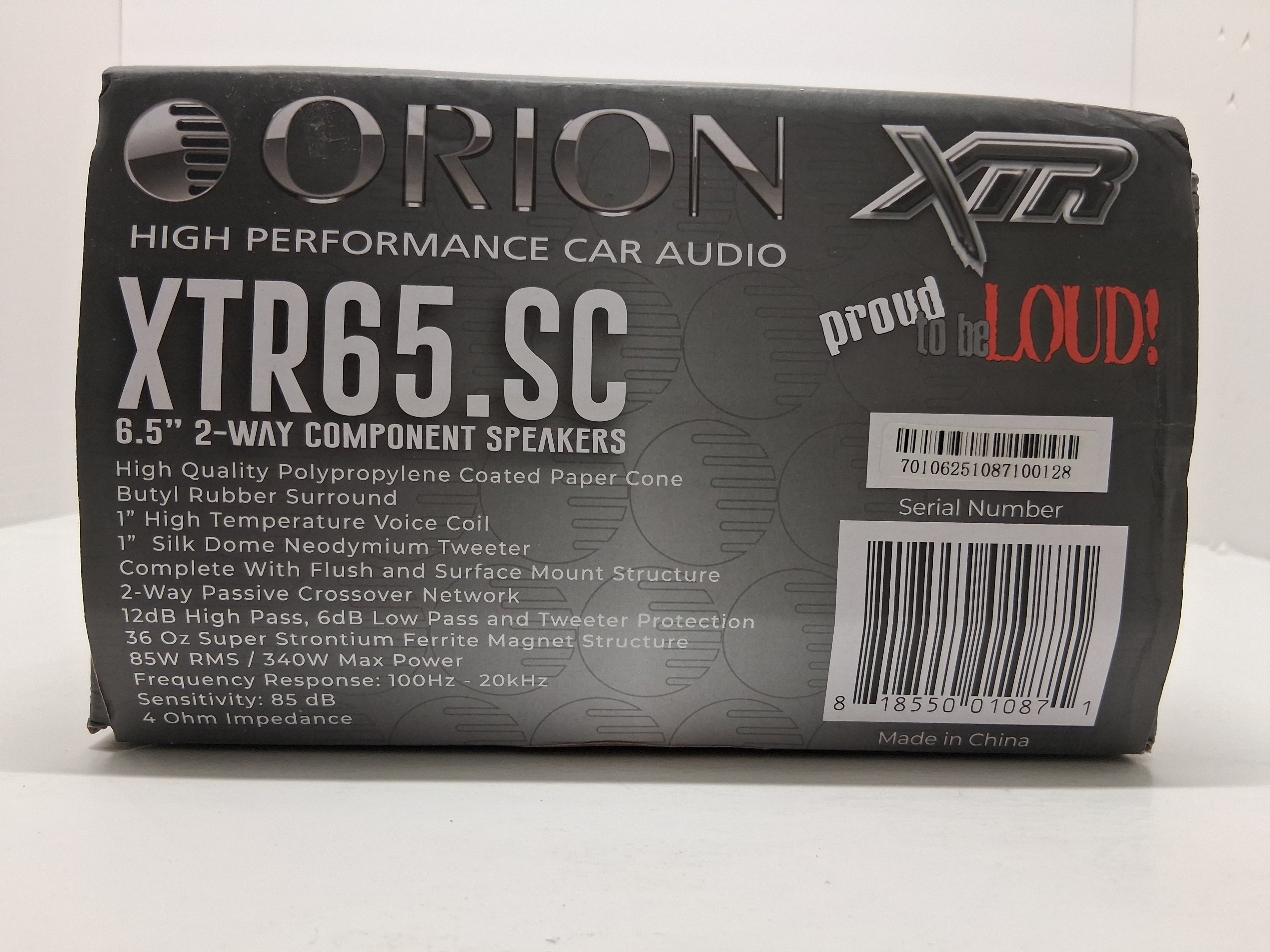 Orion XTR65.SC  Component Set