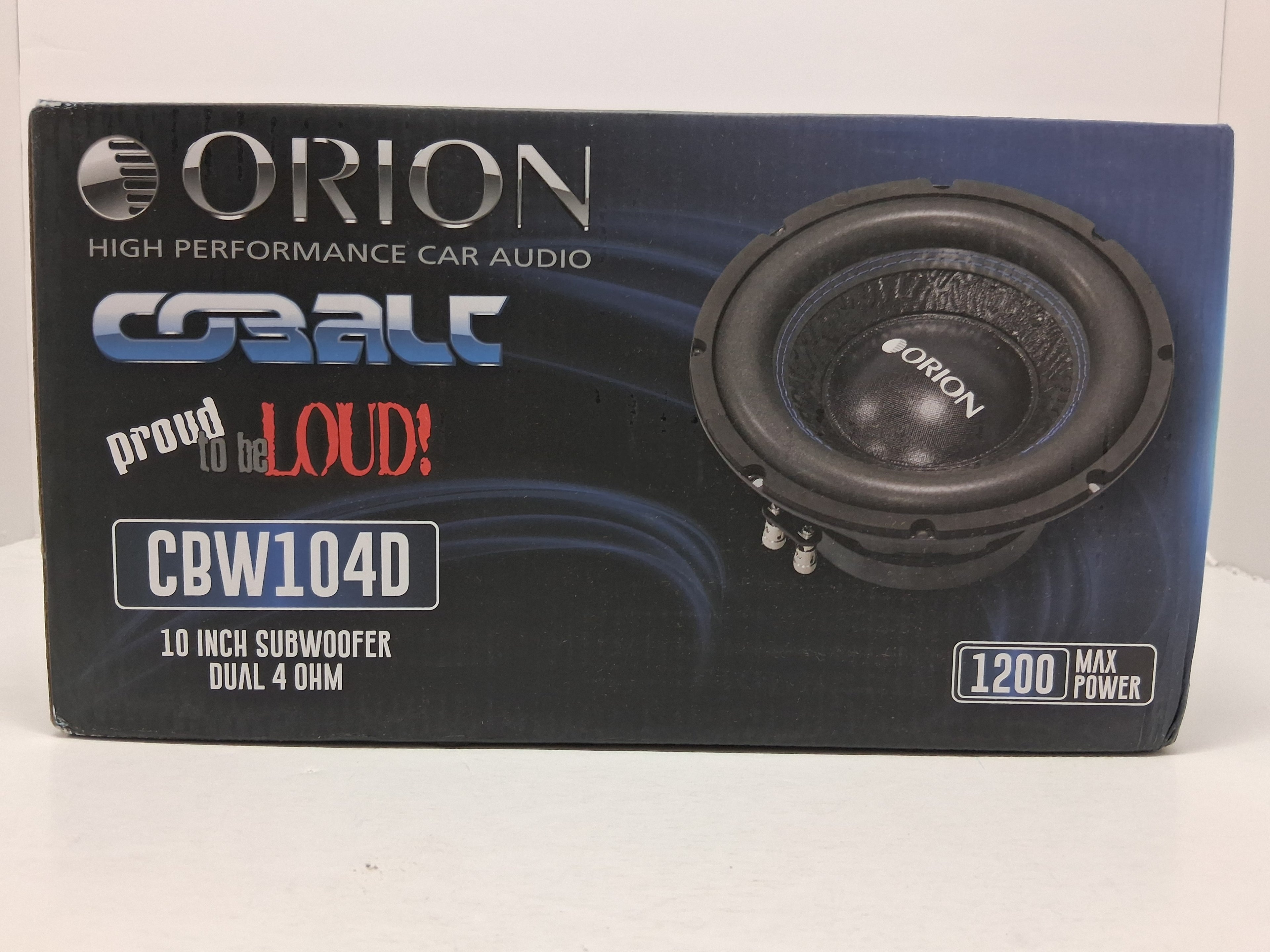 Orion Cobalt CBW 104D 10" Subwoofer