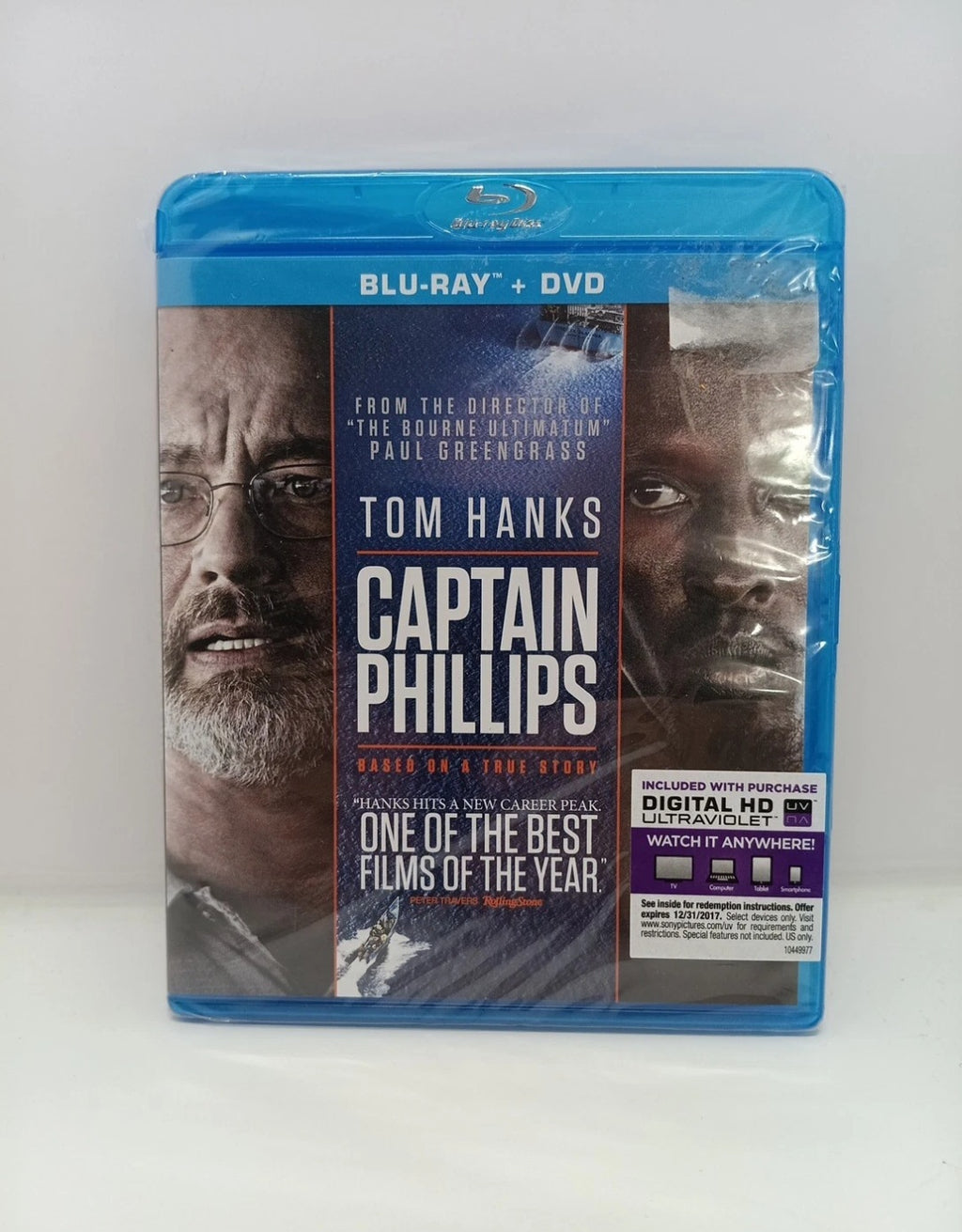 Captain Phillips Blu-ray + DVD Brand New Factory Sealed Tom Hanks Sony Columbia