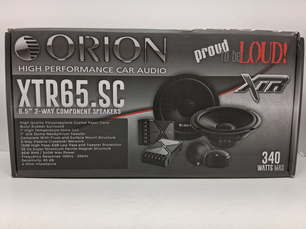 Orion XTR65.SC  Component Set