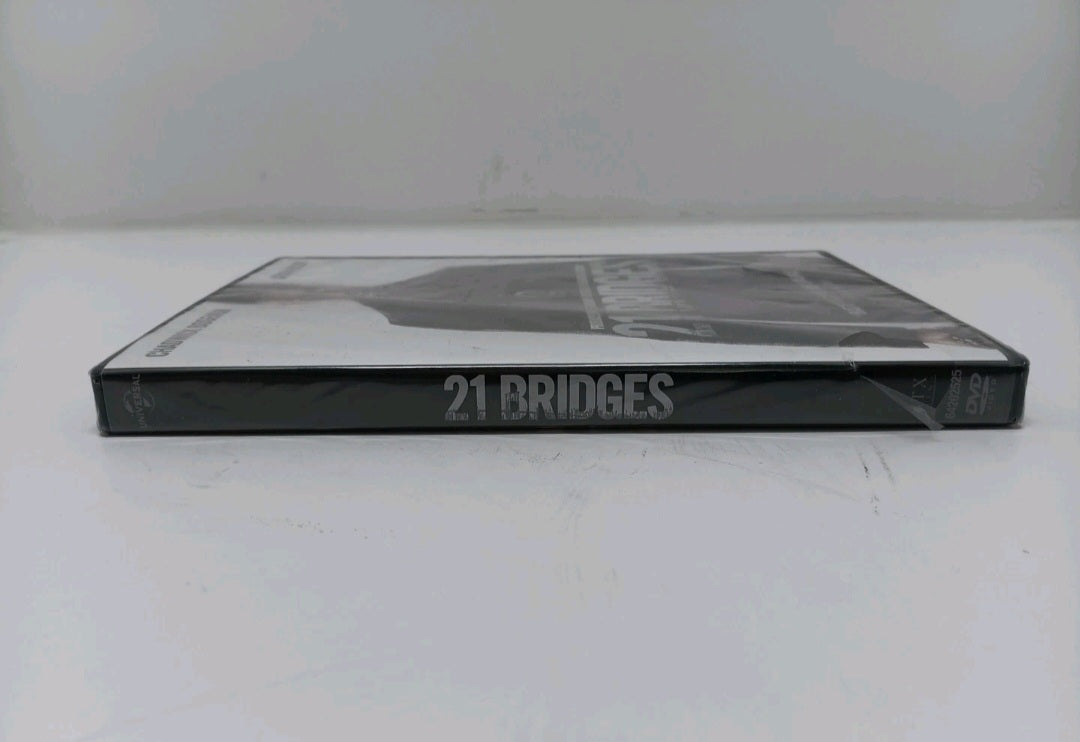 21 Bridges (DVD, 2019) Chadwick Boseman, Sienna Miller - Brand New, Sealed!